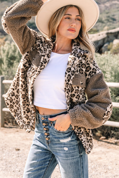 Threaded Pear Alianna Flap Collared Up Jacket