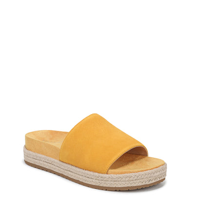 Amber Yellow Suede-