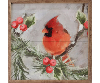 Kendrick Home Cardinal I Looking Left By Nina Blue