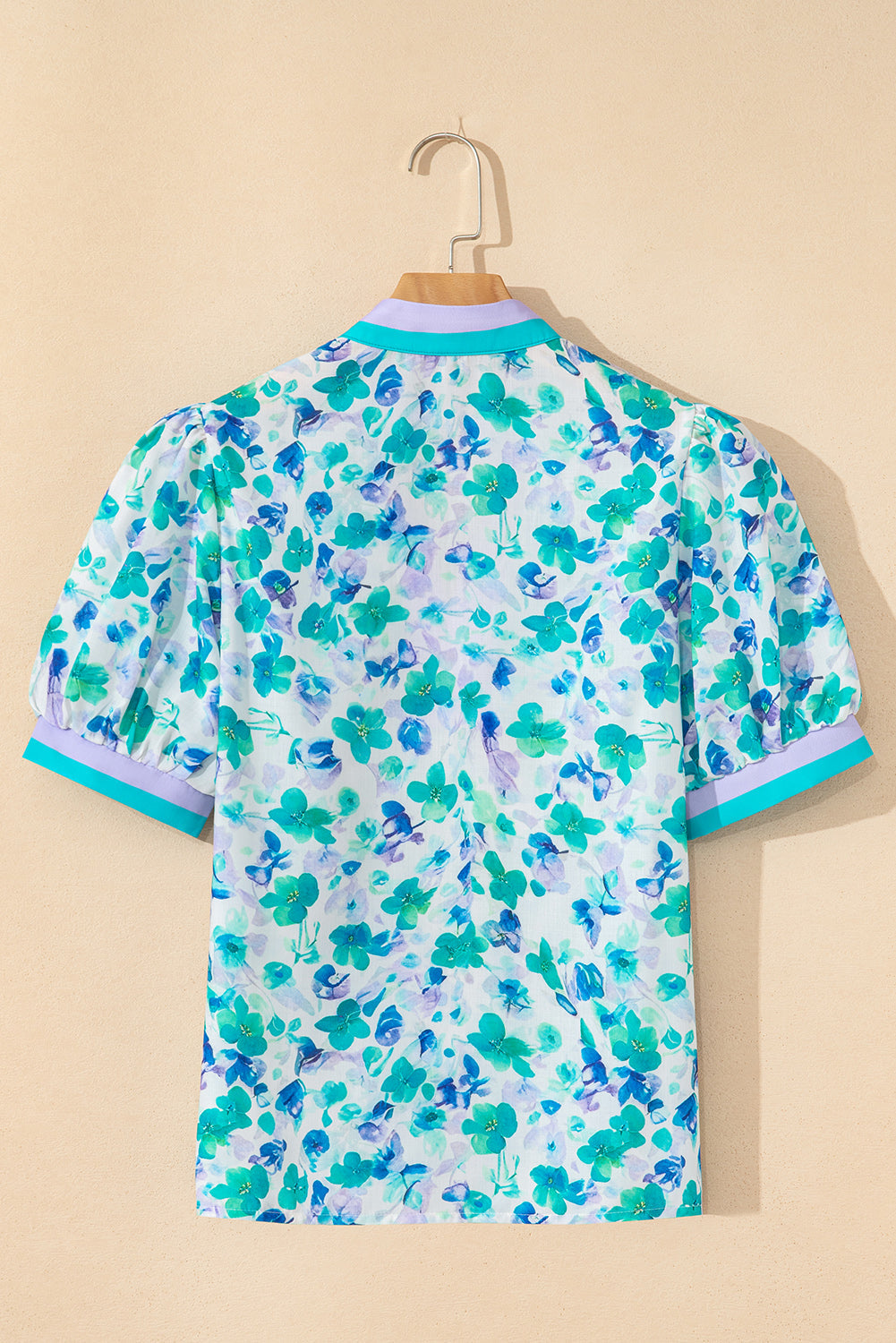 Threaded Pear Marci Short Sleeve Blouse