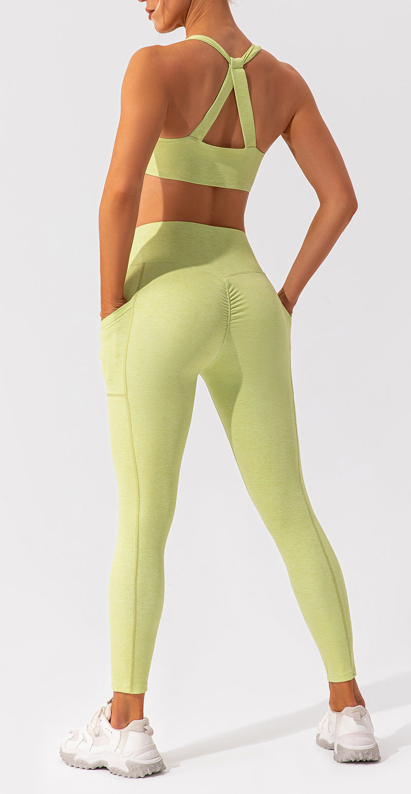 🧘‍♀️ Nude Feel Women’s Pilates & Yoga Set