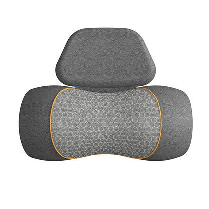 Smart Heated Vibration Massage Pillow – Neck & Waist Support with Heat Therapy & Infrared