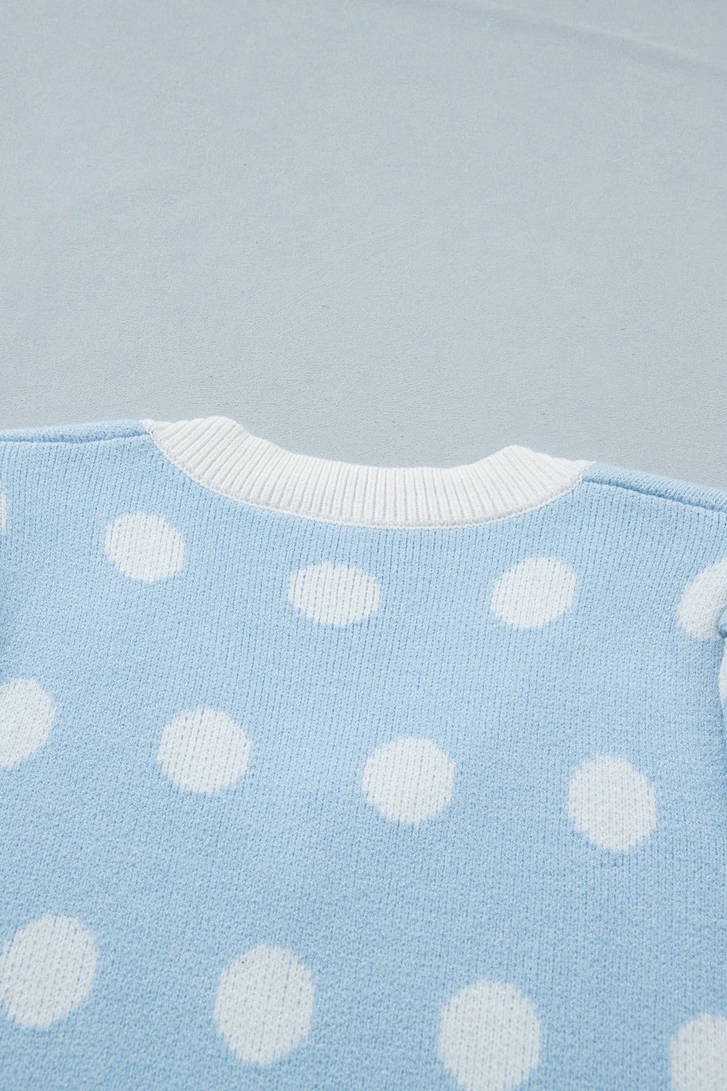 Threaded Pear Rivka Puff Short Sleeve Sweater