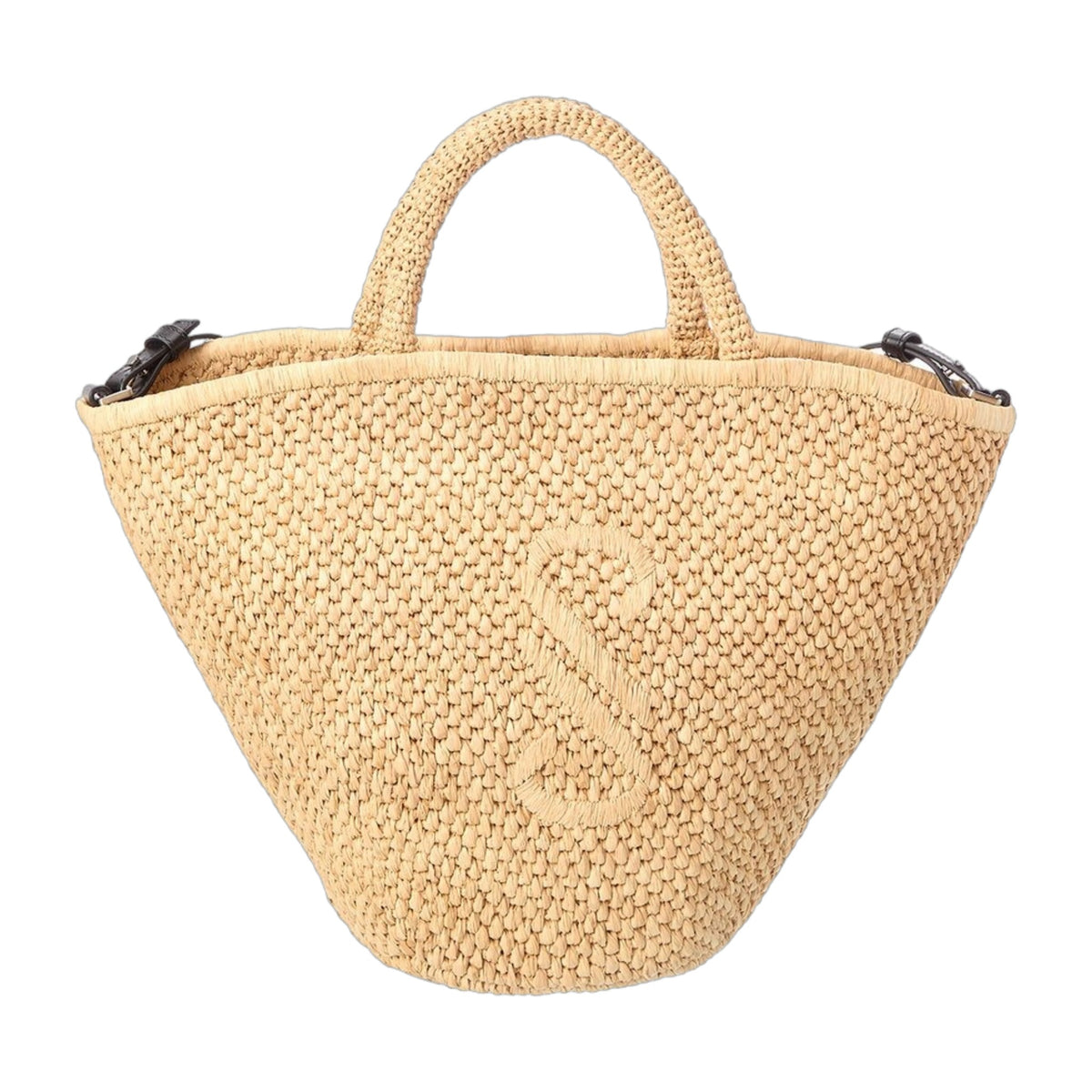 Proenza Schouler Raffia & Leather Tote