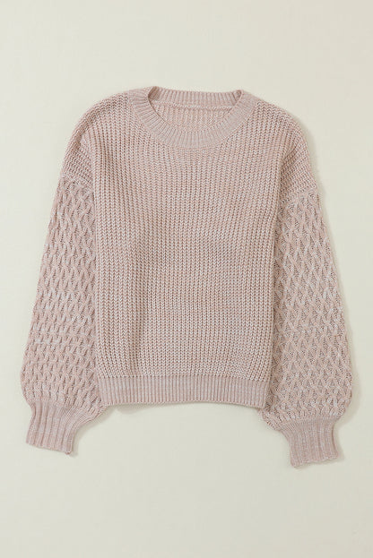 Threaded Pear Scarlett Sleeve Drop Shoulder Sweater