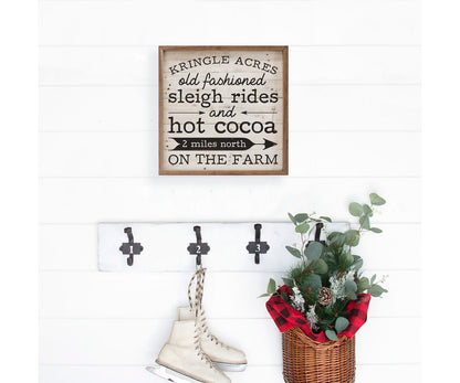 Kendrick Home Kringle Acres Arrow Whitewash