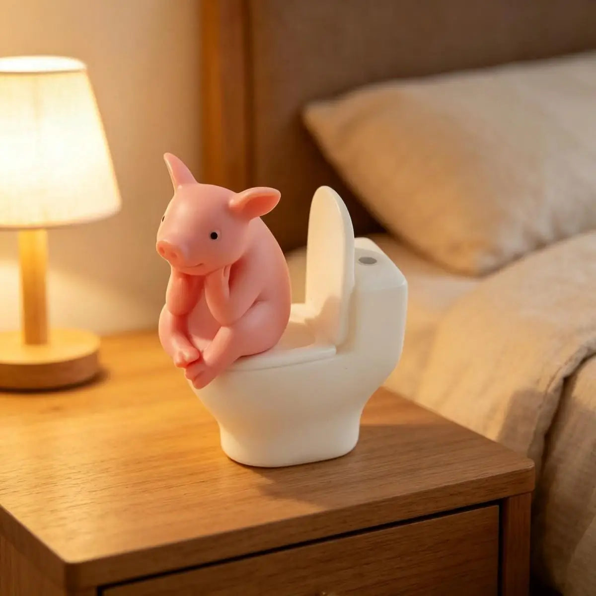 pink pig-