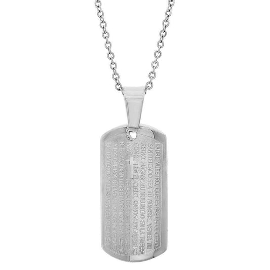Padre Nuestro Prayer Pendant