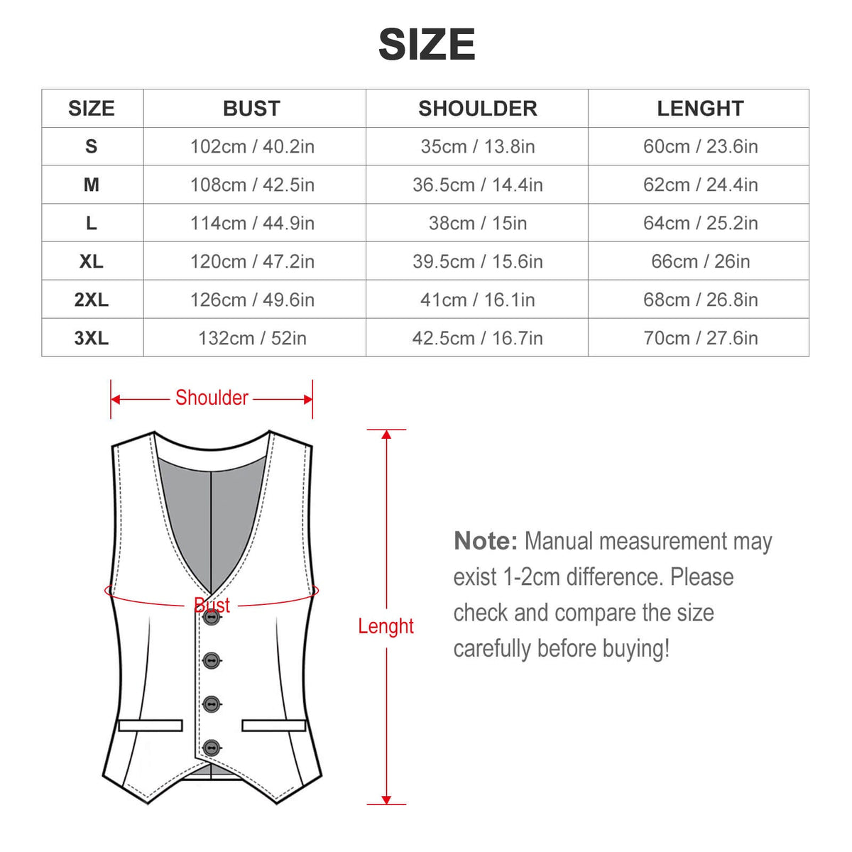 Baha Ranch Colores De Mexico Dia de los Muertes Men's Sleeveless Suit Vest