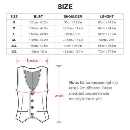 Baha Ranch Colores De Mexico Dia de los Muertes Men's Sleeveless Suit Vest