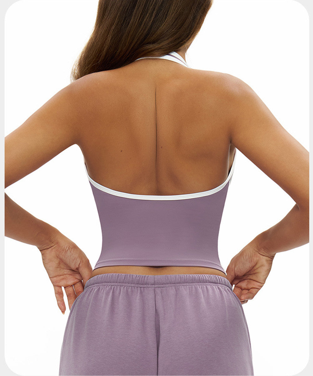 Gray purple-
