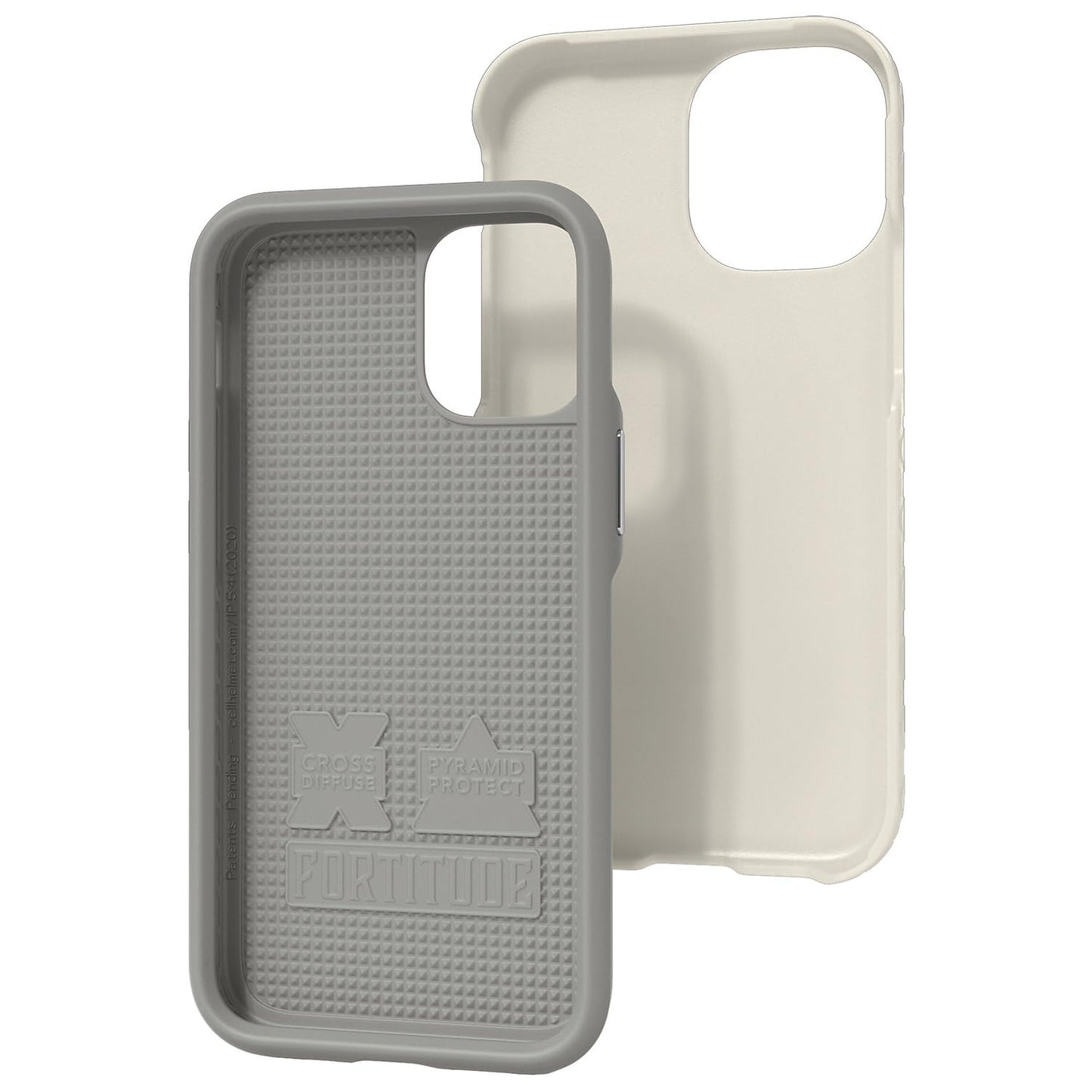Cellhelmet Fortitude Series Gray Phone Case for Iphone 12 Pro Max | as Seen on Shark Tank | in Retail Package