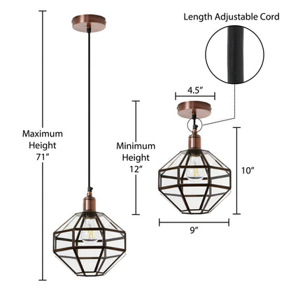 Copper/Clear/Black-