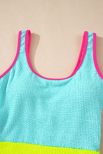 Hanna Patchwork One Piece Swimsuit by Threaded Pear