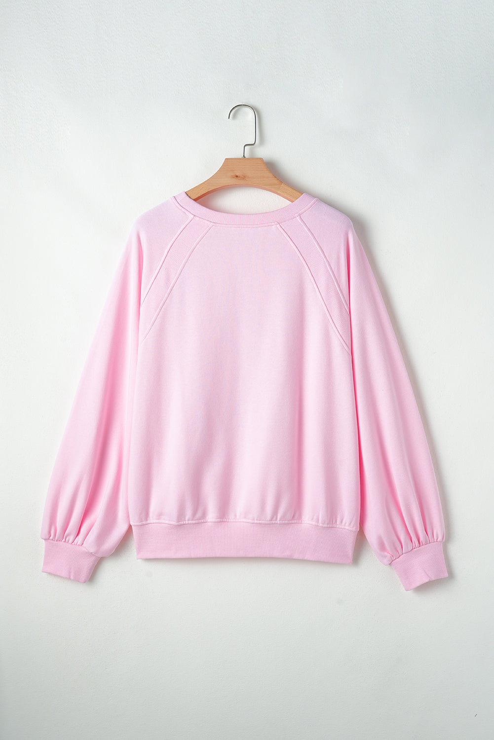 Threaded Pear Emery Embroidered Raglan Sleeve Sweatshirt
