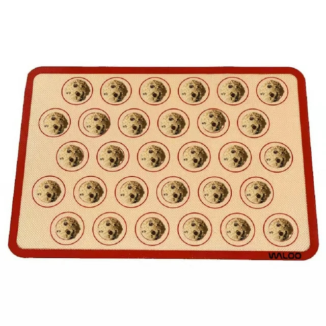 Waloo Nonstick Baking Mat (Great for Macarons & Cookies)
