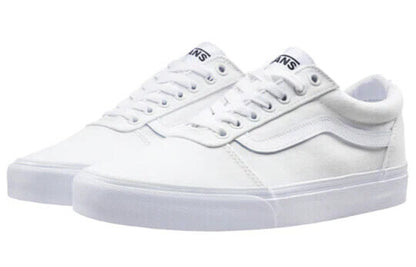 Vans Ward Men's Sneakers — True White Canvas Low-Top