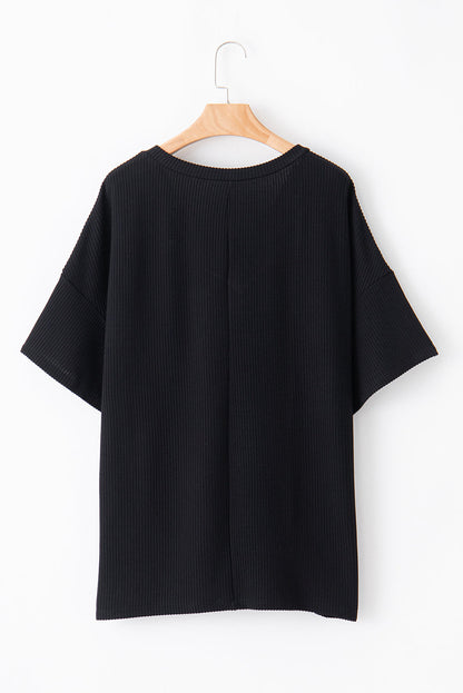 Threaded Pear Maisie Shoulder T Shirt PLUS T-Shirt