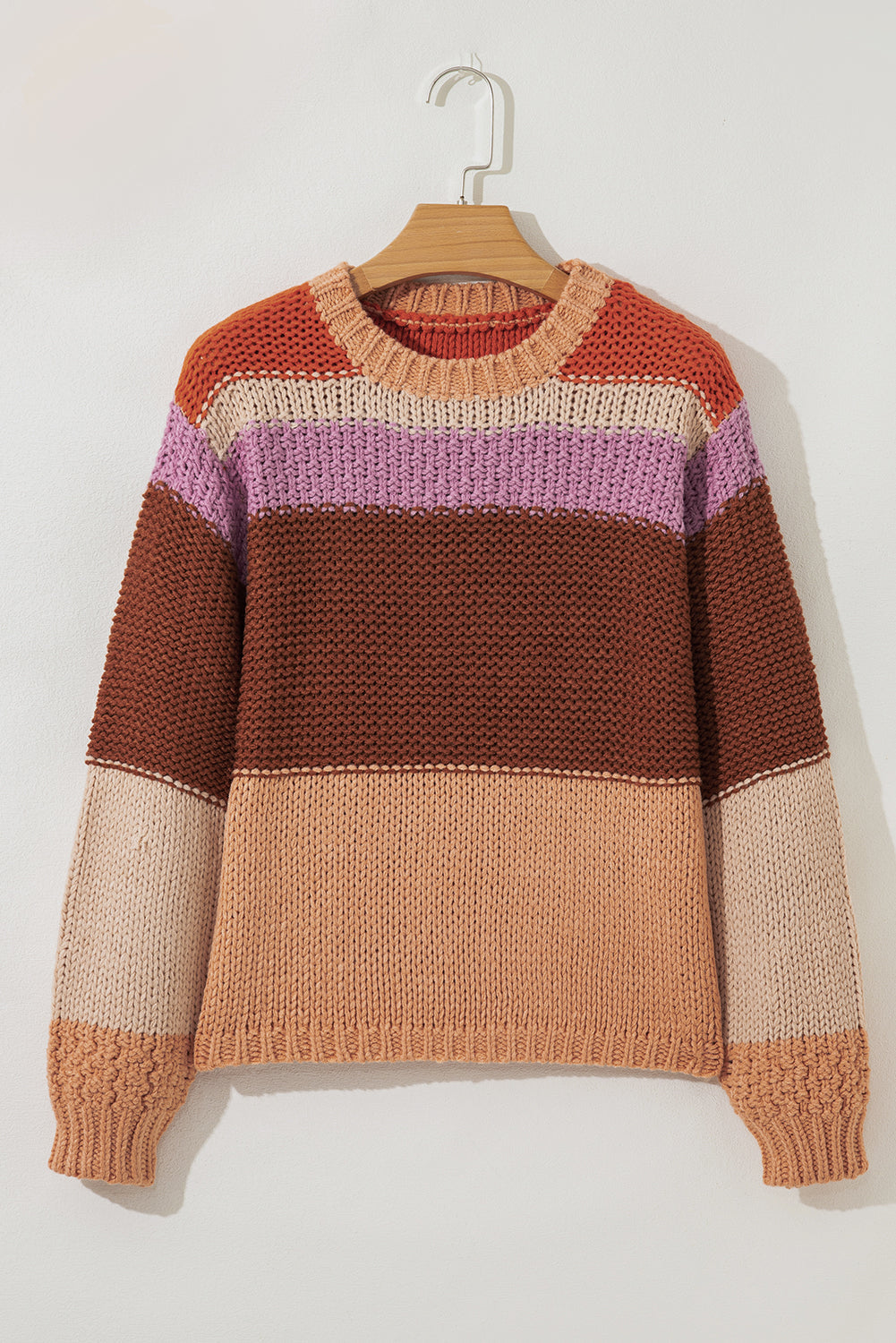 Threaded Pear Lydia Cropped Knitted Sweater