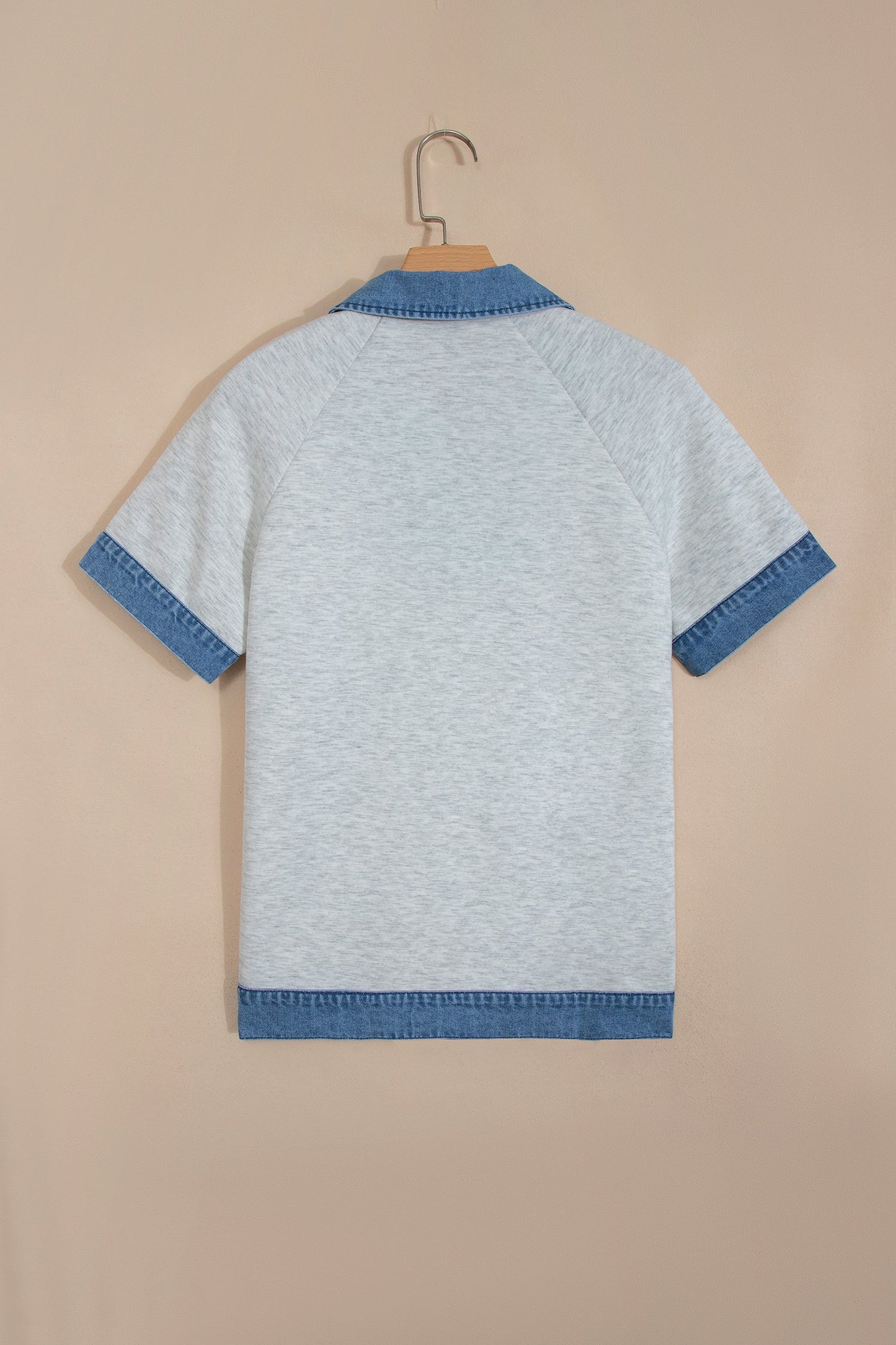 Threaded Pear Mckayla Cuffed Short Sleeve Top