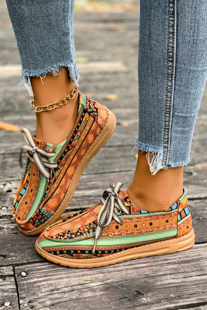 Threaded Pear Frankie Detail Comfort Loafer Shoes