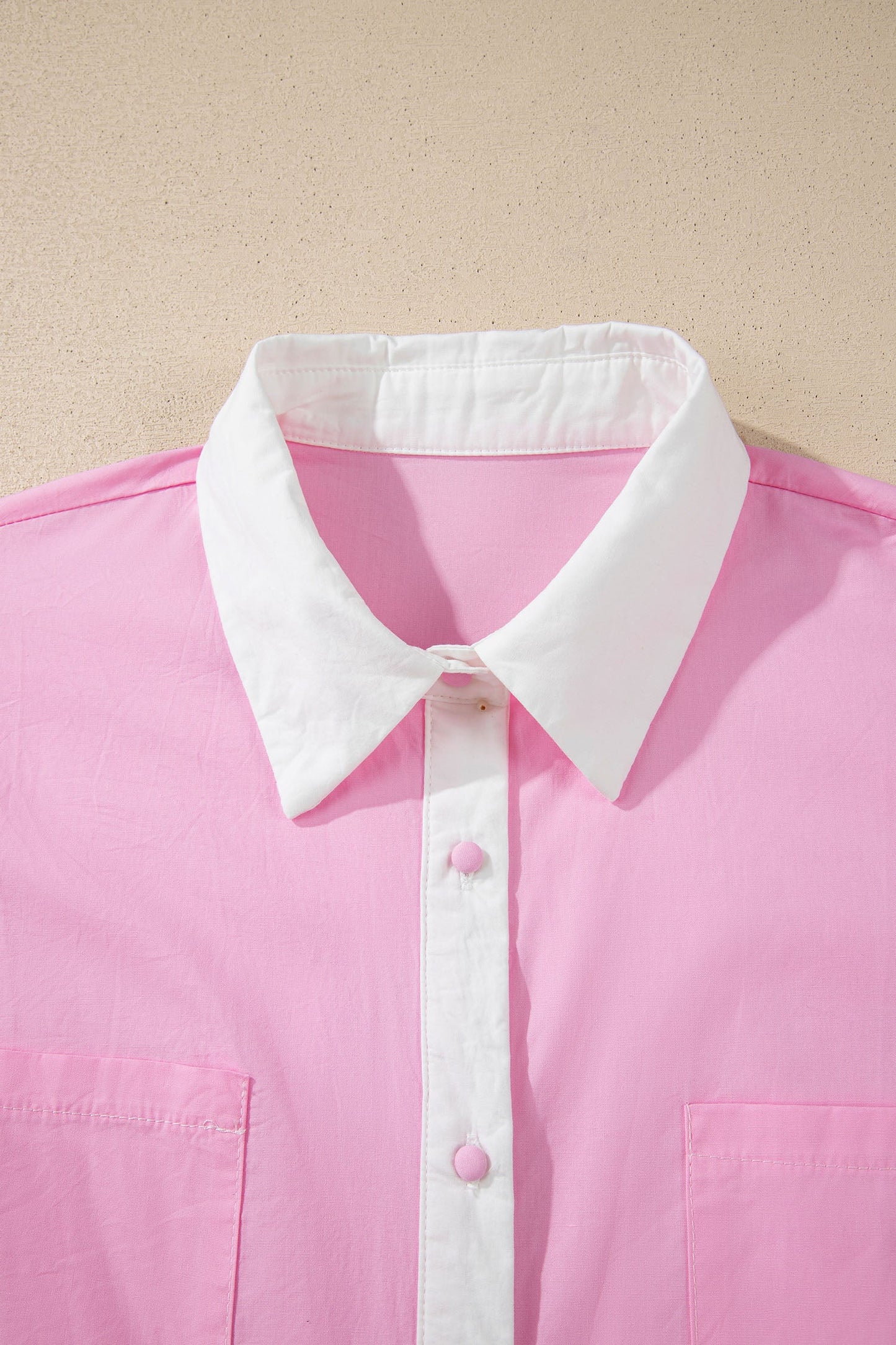 Threaded Pear Francesca Short Sleeve Up Shirt