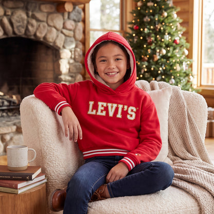 Levi's Girls' Holiday Meet and Greet Hoodie