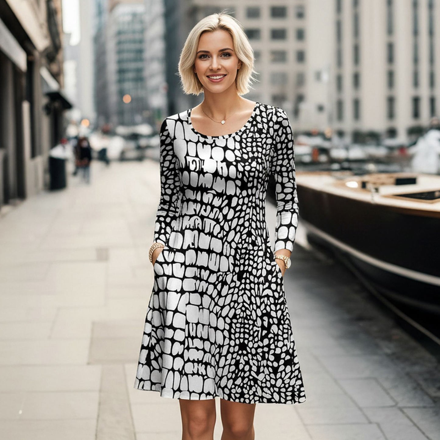 Black and White-