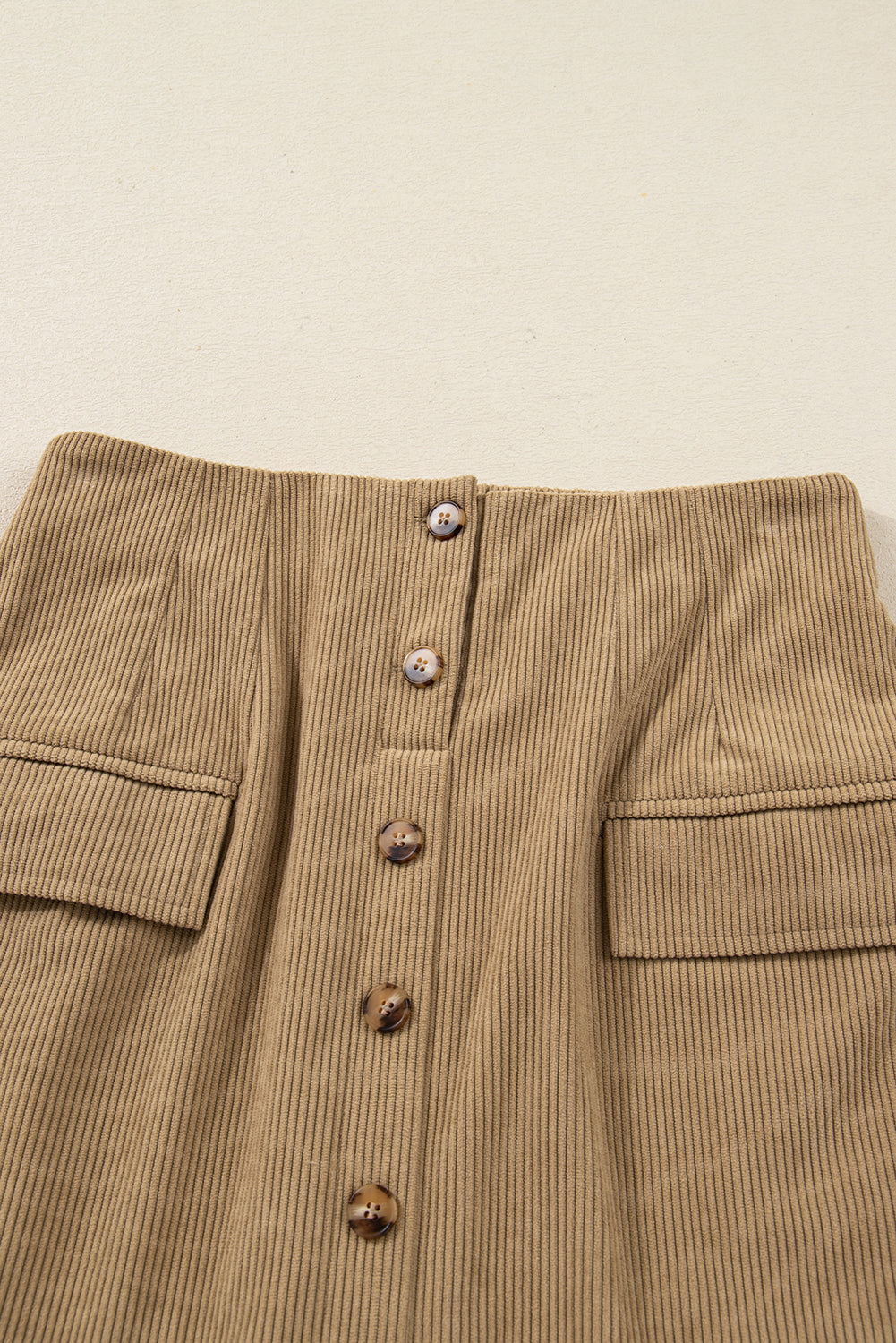 Threaded Pear Xiomara Front Faux Mini Skirt