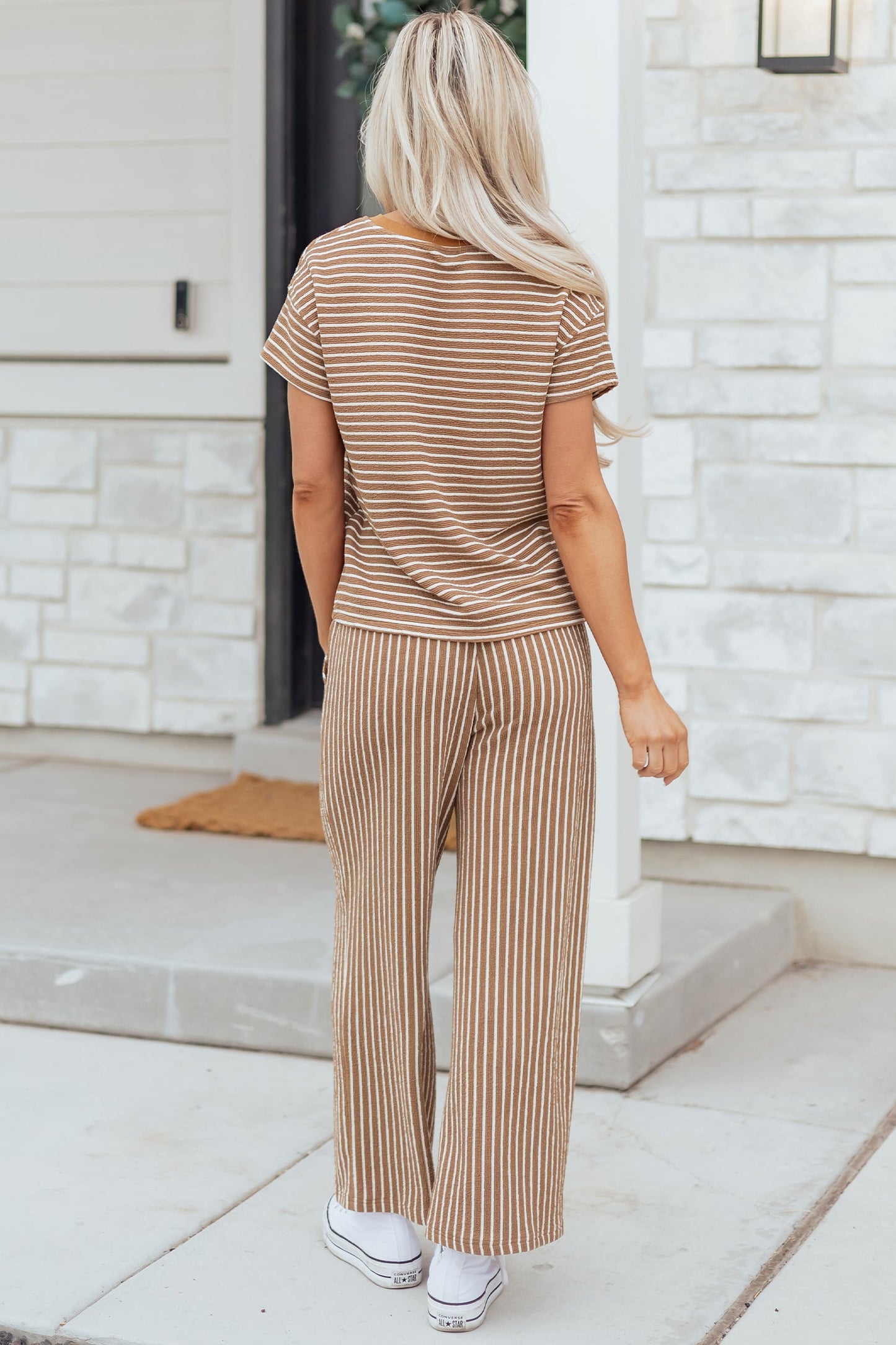 Threaded Pear Aspyn Stripe Tee
