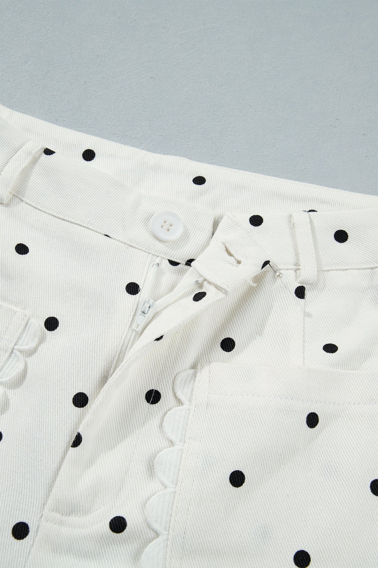 Threaded Pear Whitley Patch Cotton Shift Pants