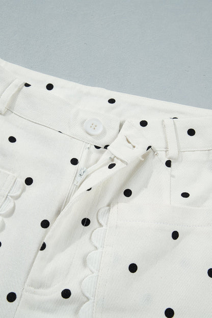 Threaded Pear Whitley Patch Cotton Shift Pants