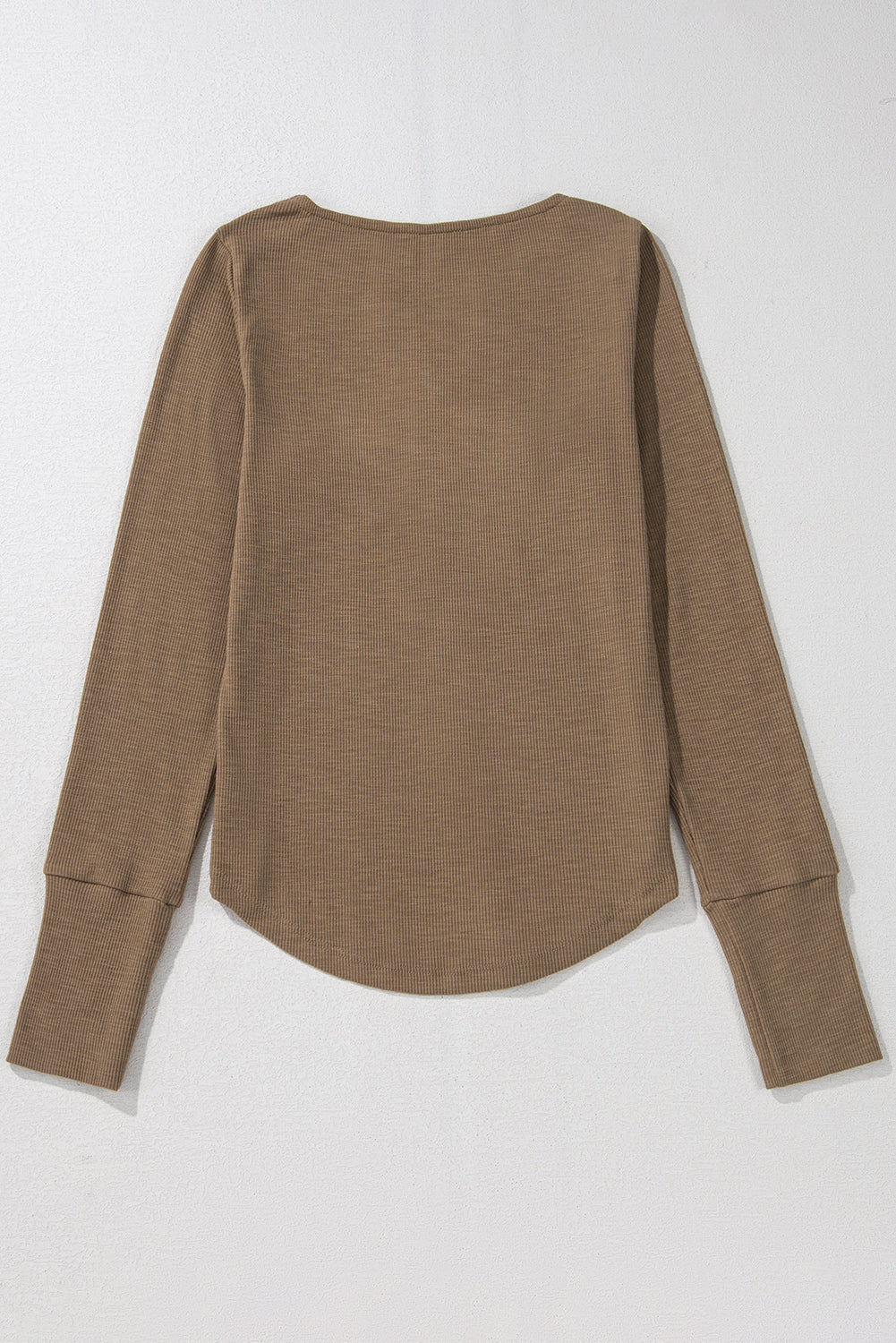Threaded Pear Khaleesi anglaise Broider Ribbed Long Sleeve Top