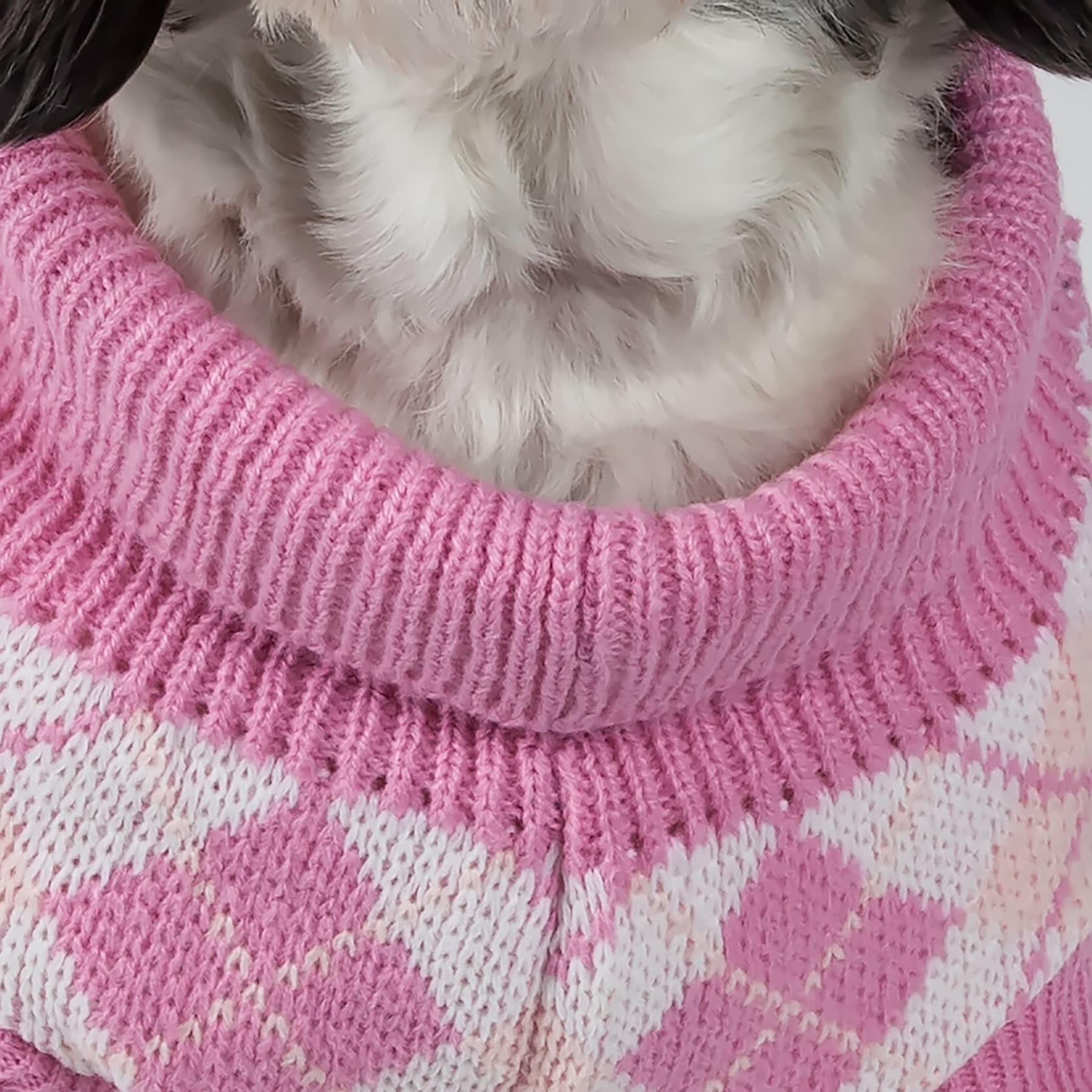Pink Argyle-