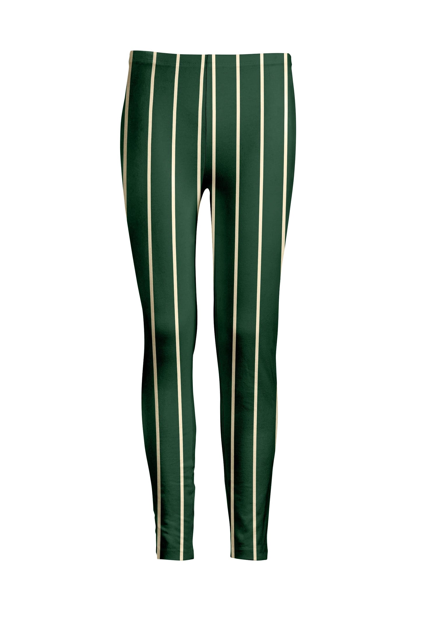 Green Cream Stripe-