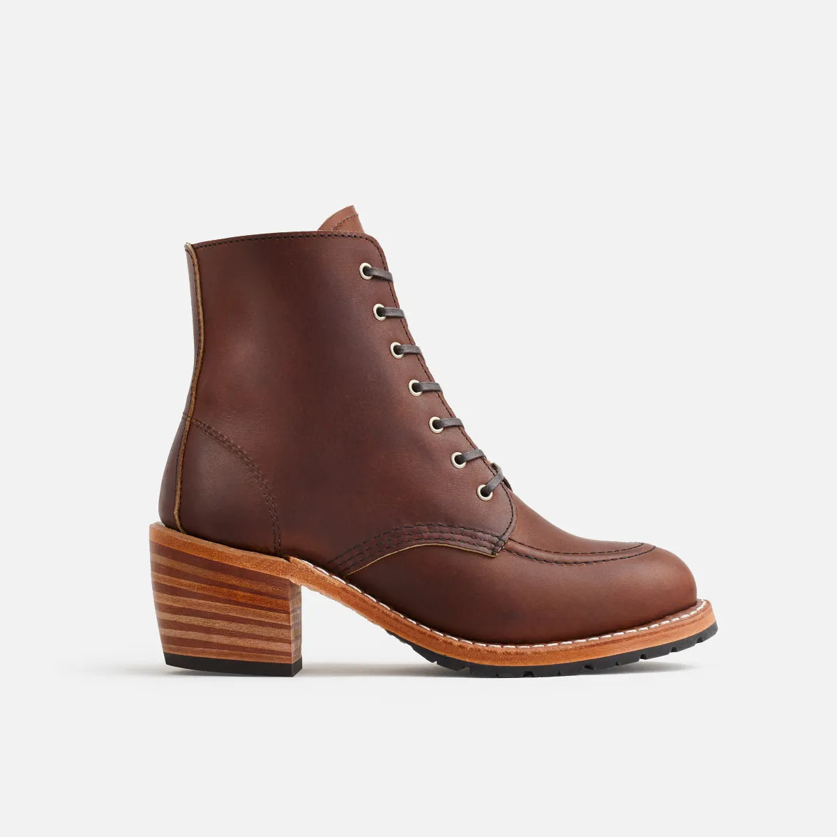 Red Wing Heritage Clara Women's Heeled Boots — Amber Harness Leather