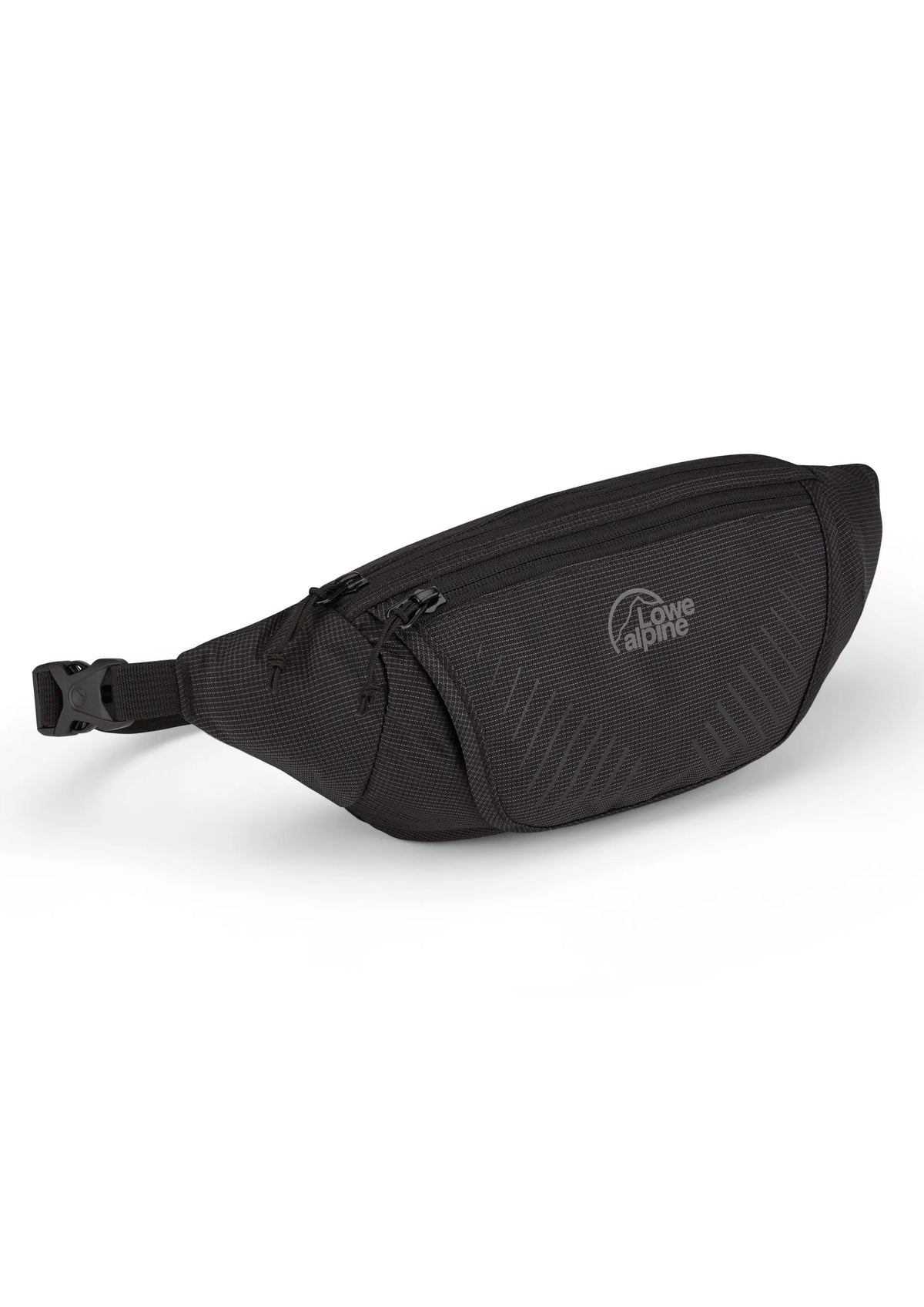 Lowe Alpine Fjell 4 Belt Pack — Black Ripstop Nylon Hip Pack