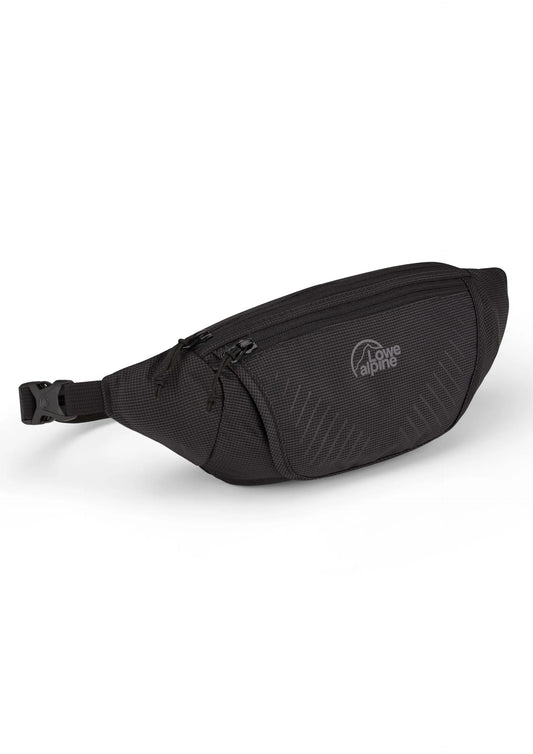 Lowe Alpine Fjell 4 Belt Pack — Black Ripstop Nylon Hip Pack
