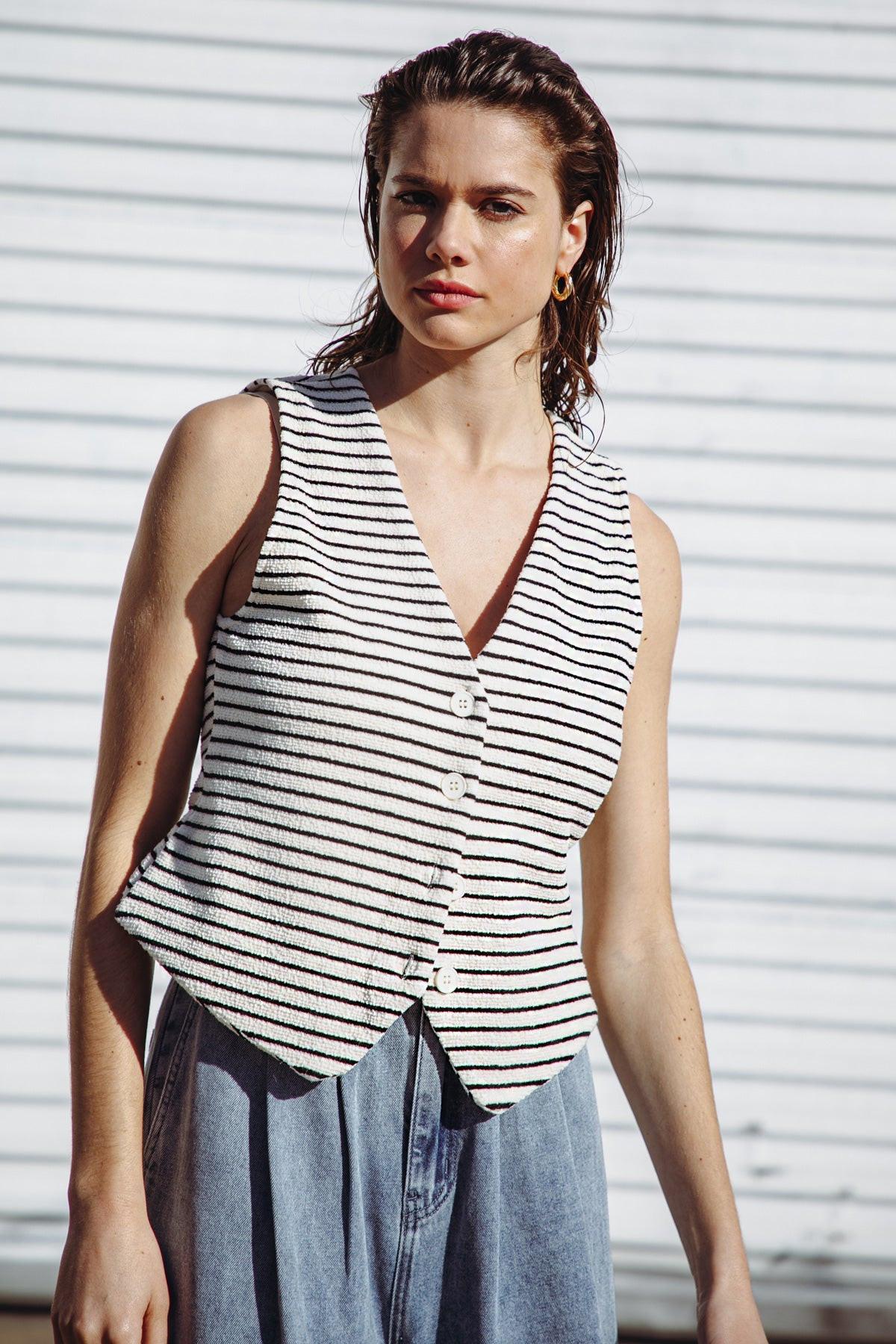 Pretty on Point Knit Vest