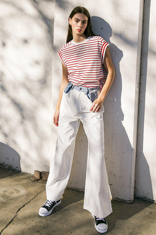 Claim to Fame Denim Twill Pants