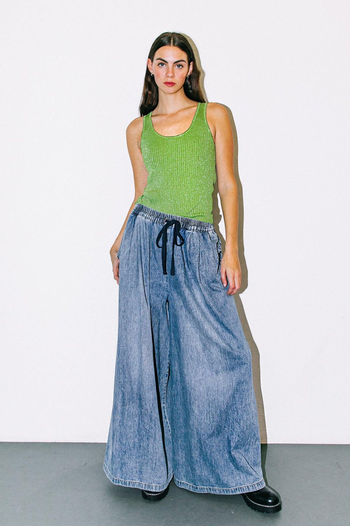 Blissful Love Woven Tank Top