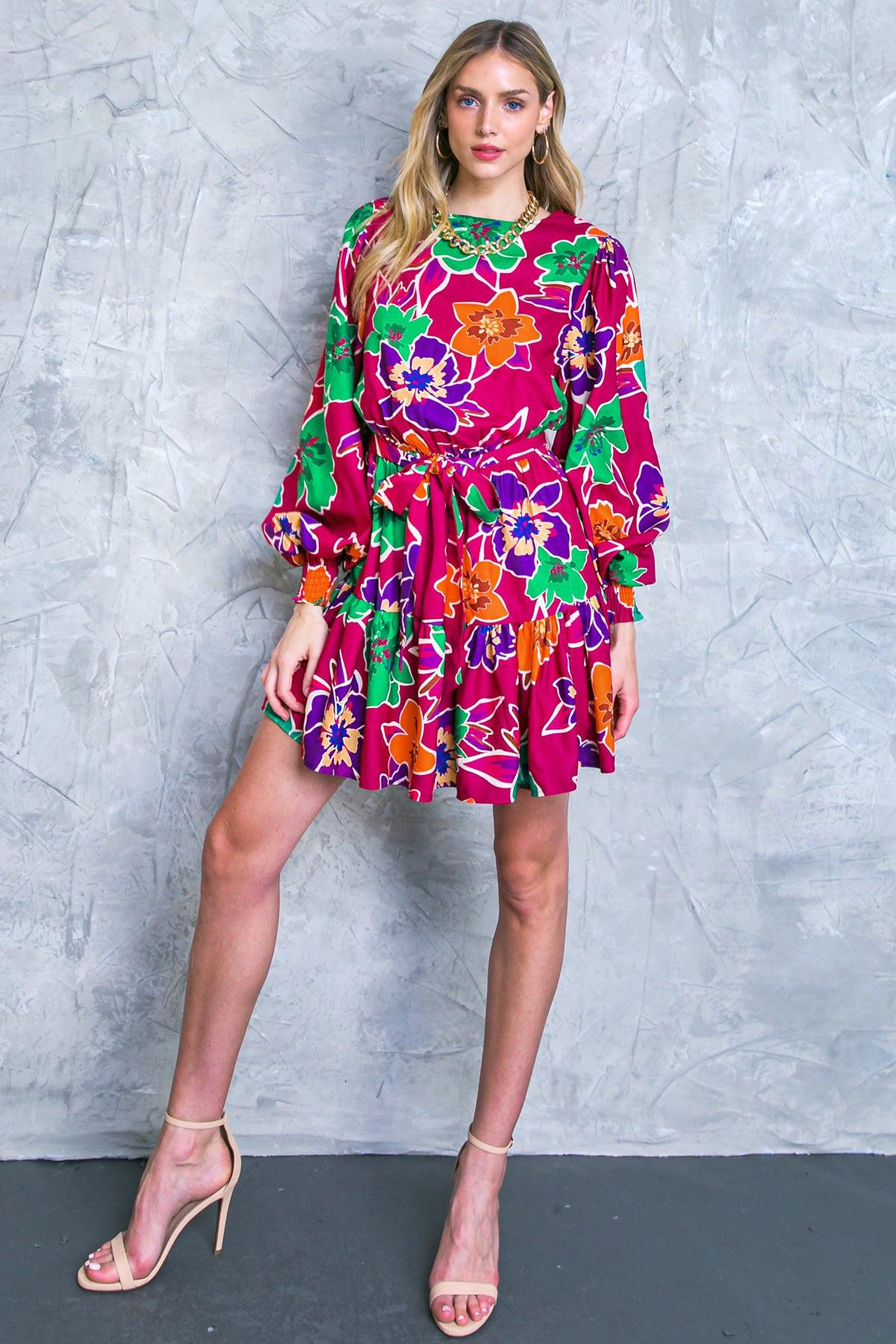 Elevated Attitude Woven Mini Dress
