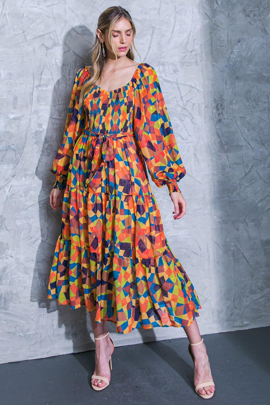 Nothing Was the Same Woven Midi Dress
