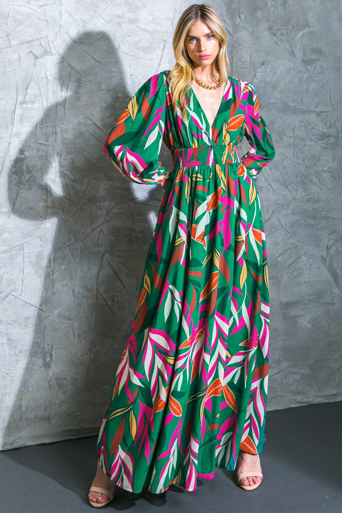 Gone Coastal Woven Maxi Dress