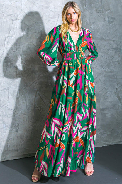 Gone Coastal Woven Maxi Dress