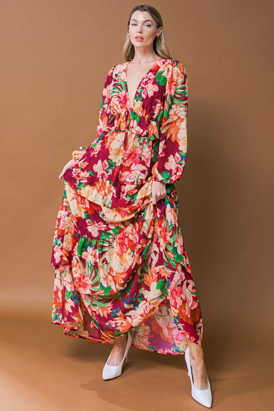 Leave You Speechless Woven Maxi Dress