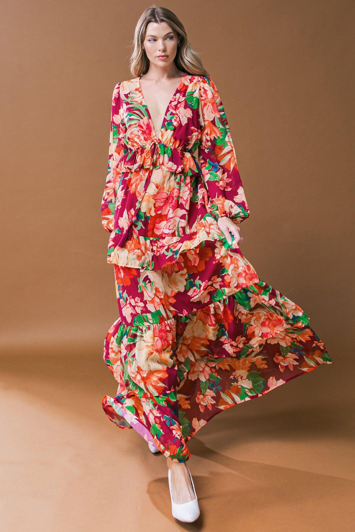 Leave You Speechless Woven Maxi Dress