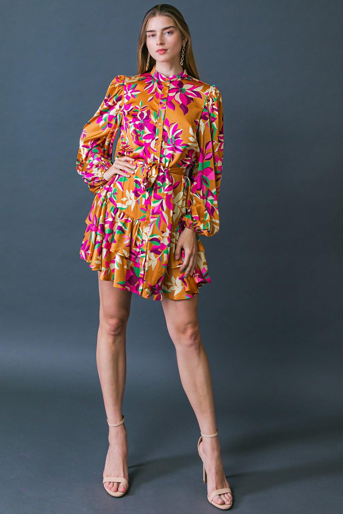 Just Believe in Me Woven Mini Dress