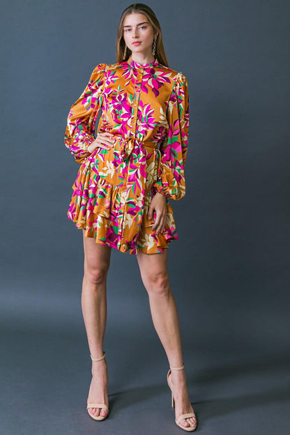 Just Believe in Me Woven Mini Dress