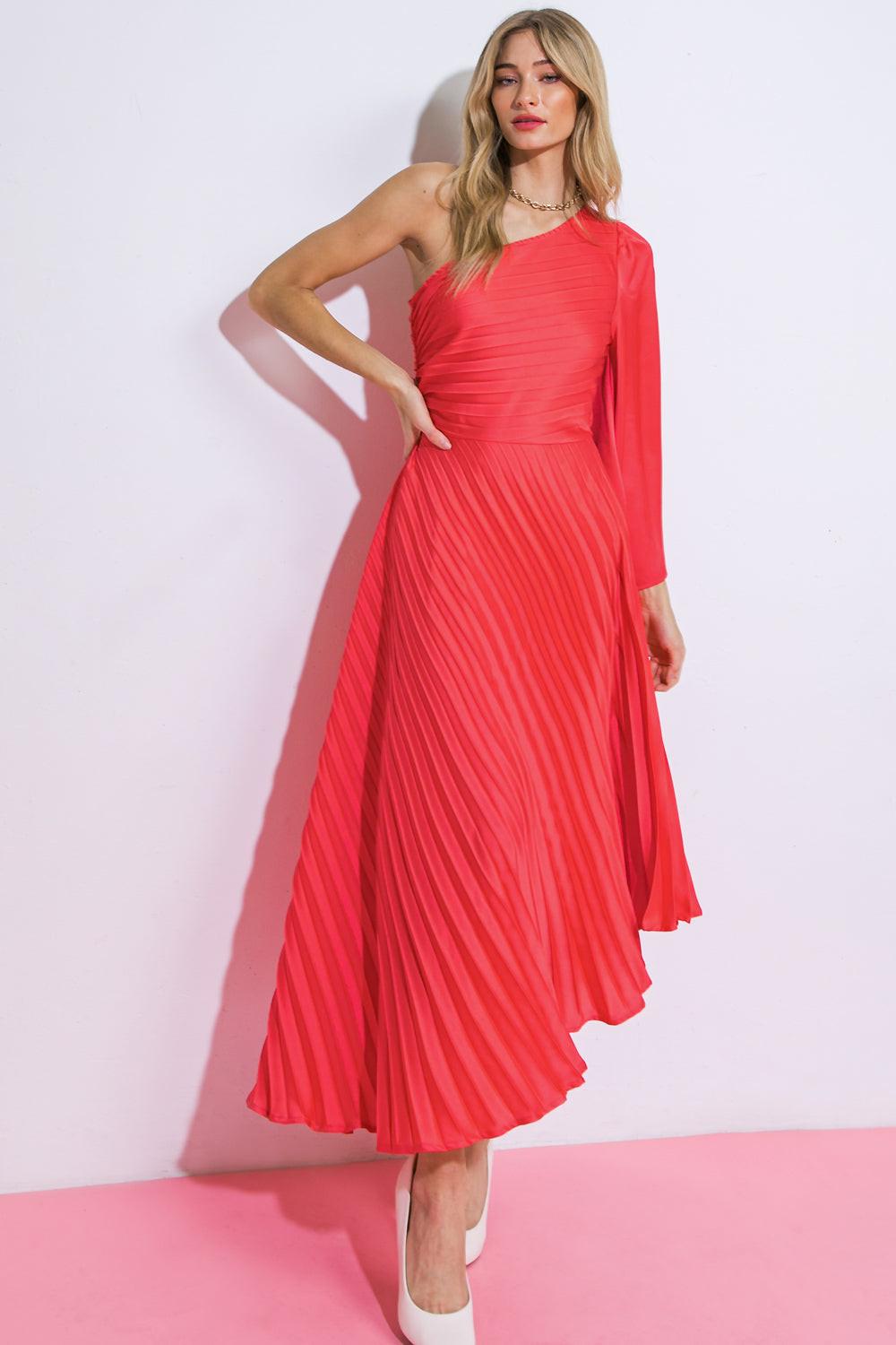 Write This Down Woven Midi Dress